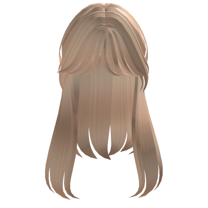 long blonde girl hair Roblox item