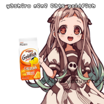 y@shiro nene eats goldfish