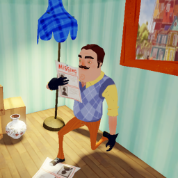 Escape the Hello Neighbor house! 🚪