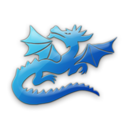 blue dragon transparent decal Roblox decal