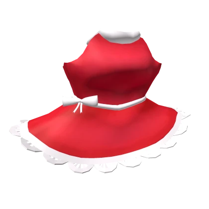 Amy Rose Red Dress R6 Blocky | Roblox Item - Rolimon's