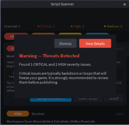 Script Scanner preview 1