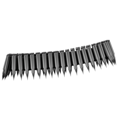 Y2K Silver Bullet Belt Waist 3.0