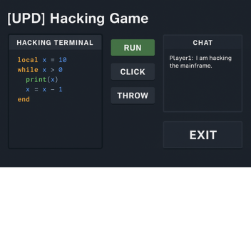 [UPD] Hacking Game