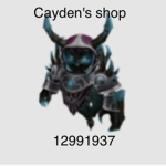 Cayden's shop