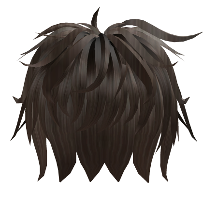 Stylish Messy Brown Hair
