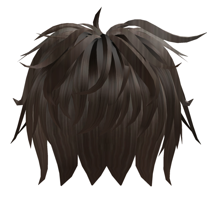 Stylish Messy Brown Hair