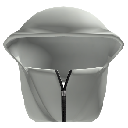 White Arcteryx Mask Unzipped