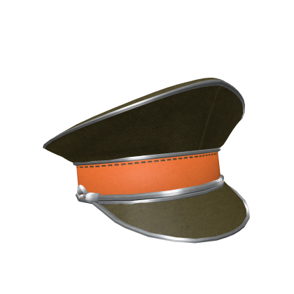 Green and orange hat