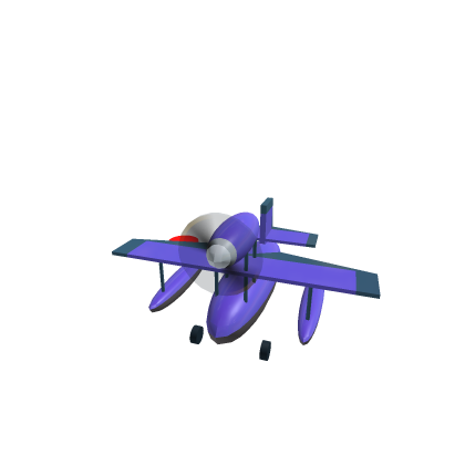 Purple Sea Plane