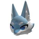 ⏳ Fox Blue Kemono Head 