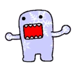 Snow Domo Roblox badge thumbnail