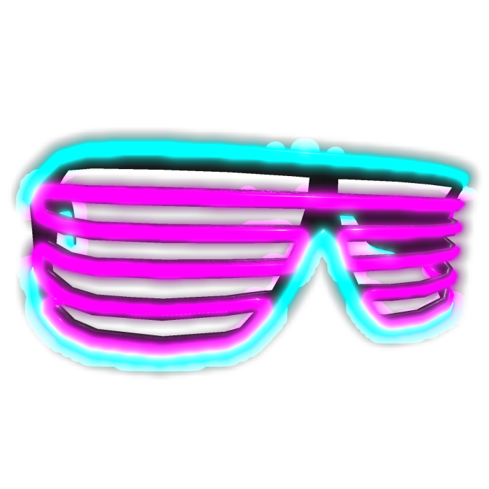 VaporWave Neon Glasses