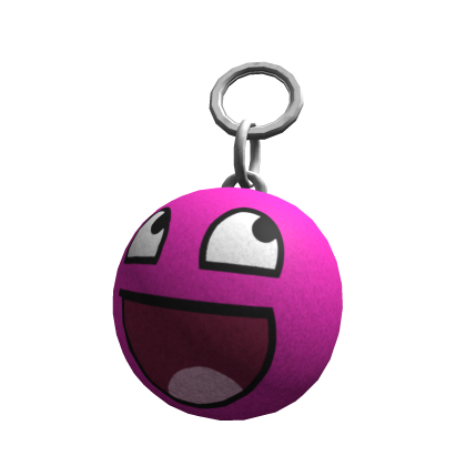 EPIC FACE KEYCHAIN - PINK
