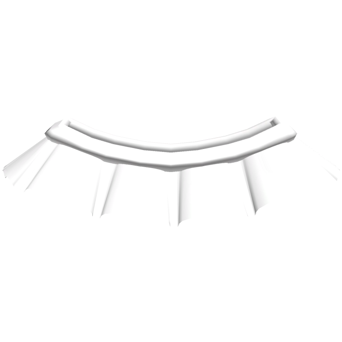 ♡ kawaii white ruffled skirt