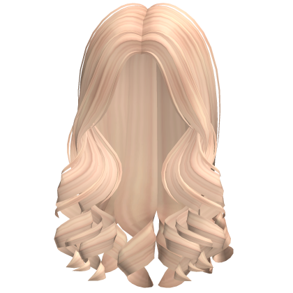 Girly Curled Cute Hair (Blonde) thumbnail