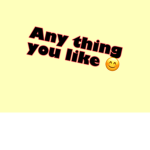 Hey group anything