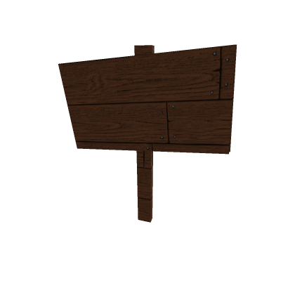 sign (anchored)
