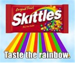 Skittles (Taste the rainbow!)