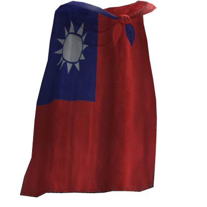 Taiwan Flag Cape