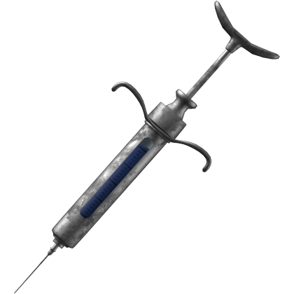 Halloween Rusty Horror Syringe 
