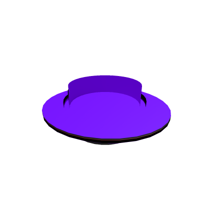 purple cool hat