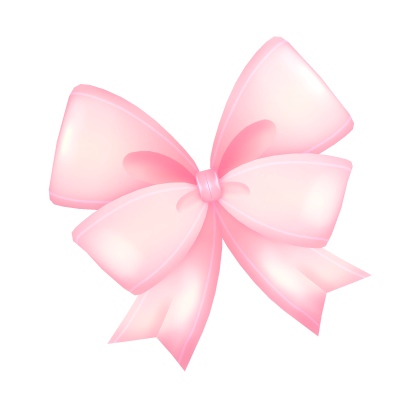 💗 Preppy Pink Hair Bow 💗 Roblox item