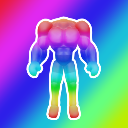 [20% OFF ] HEADLESS RAINBOW MAN