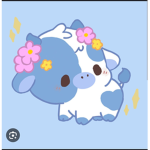 BLUE GUM MILK ROBUX COW