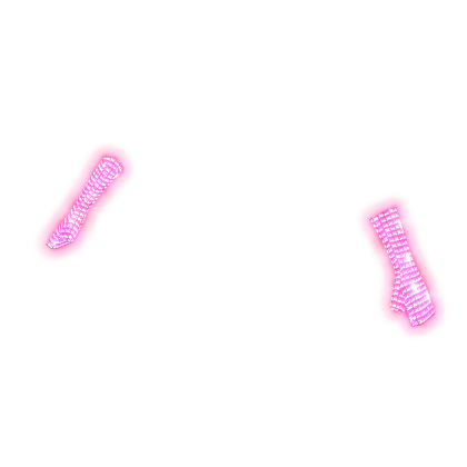 ✅🔴GLOWING Pink Rhinestone Sparkle Gloves✅🔴