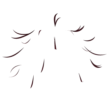 ♡ : vampire red messy hair strands with cowlick Roblox item