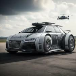 Try to Get Hit By A Flying Car