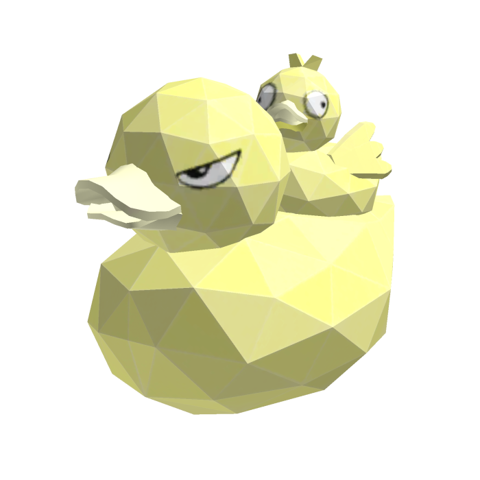 Classic Light Yellow Duo Ducks Recolor (Addon)