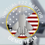 RBLX Virtual F-22 Demonstration Team