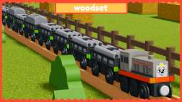(Naprawiono!) Drewniana gra kolejowa Woodset