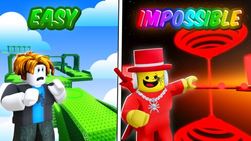 Normal to IMPOSSIBLE Obby 🔥