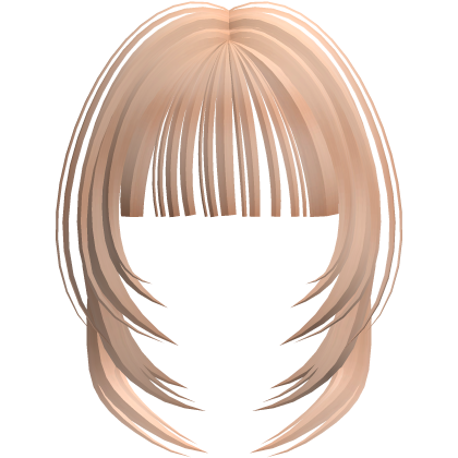 Layered Hime Bangs (Blonde) Roblox item