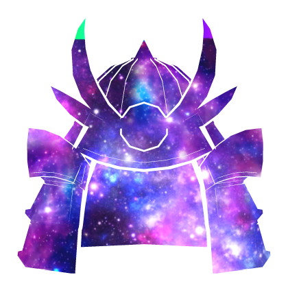 Cartoony Samurai Helmet Galaxy