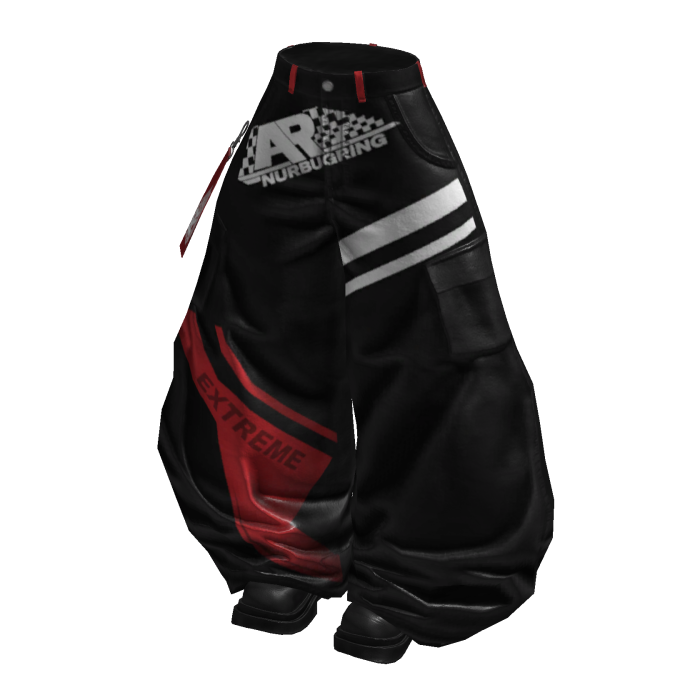 Y2K Kanjozoku Touge Tracksuits (Black Red)
