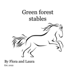 Green forest stables est. 2022