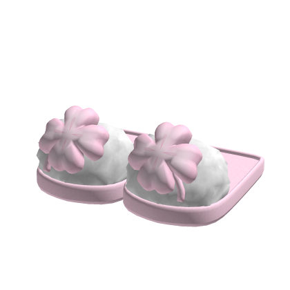 St Patricks Slippers in Light Pink
