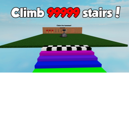 NUKE!!!!!   Climb The Stairs To Win