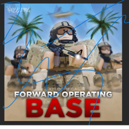 British Army Forward  Operation Base