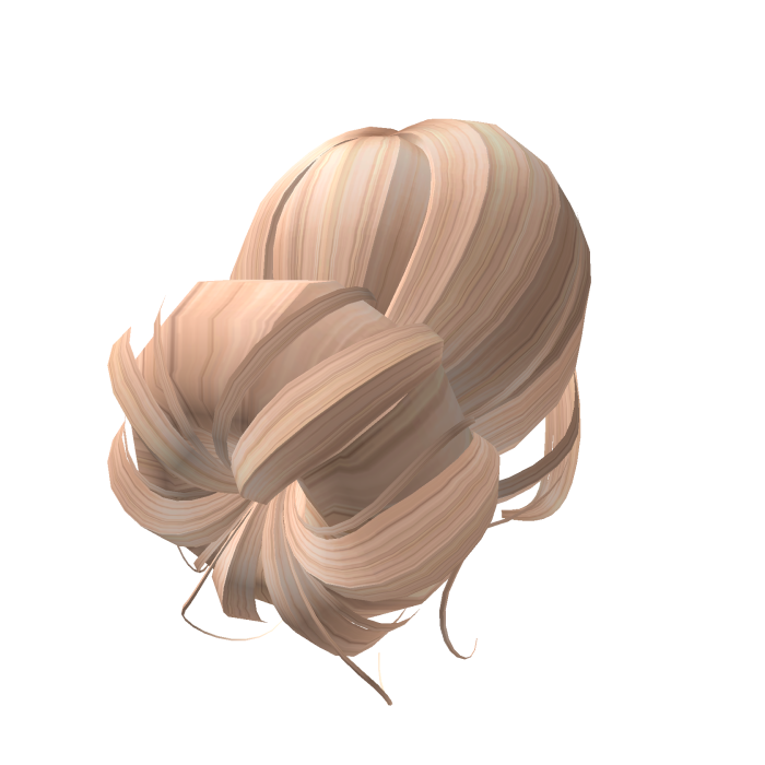 Loose Bun in Blonde