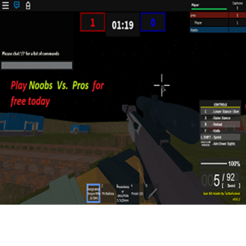 capture The Flag:Noobs Vs.Pros Beta
