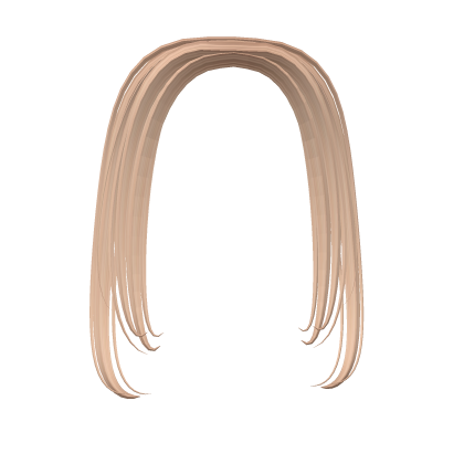 Sleek Straight Bangs - Blonde Roblox item