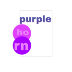 Purple horns group