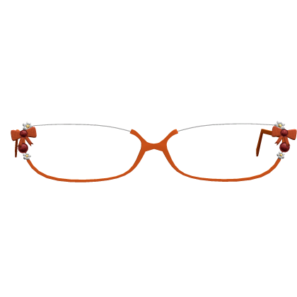 kawaii orange igari harajuku glasses