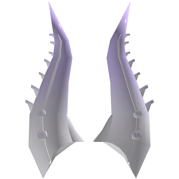 Light Purple/White Horns of Pwnage Recolor (Addon)