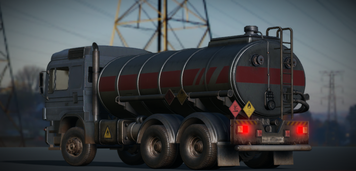 CoD MWR Mercedes Benz Actros MP2 (Tanker) preview 3